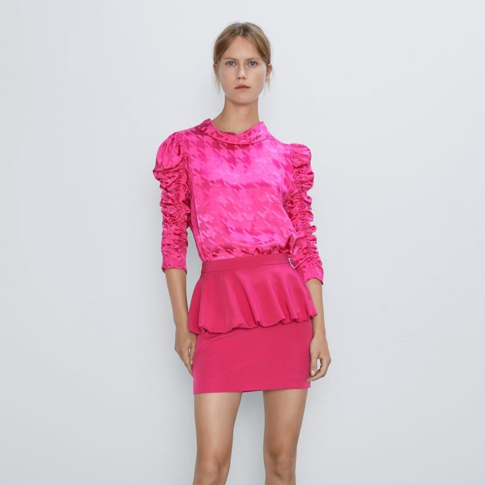 ZARA MINI BALLOON SKIRT - NWT